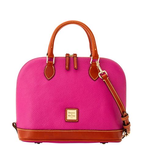 dooney and bourke leather satchel